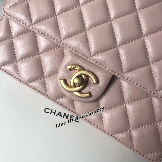 CHANEL女包 新款珍珠系列 小方包 復古風 香奈兒鏈條斜挎女包 djc1695